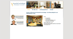Desktop Screenshot of keuenhof-koeln.de